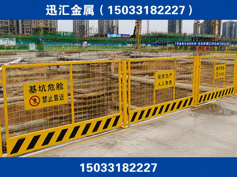 桃城区基坑护栏展示图